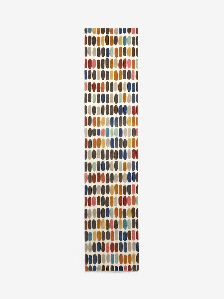 Multicoloured Sketch Runner - Image 5 of 5
