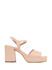 Jones Bootmaker Nude Giuseppa Platform Heels - Image 2 of 6