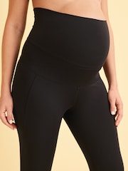 Black Maternity Sports Leggings - Image 3 of 6