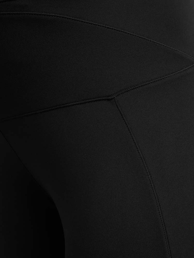 Black Maternity Sports Leggings - Image 6 of 6 Black Maternity Sports Leggings - Image 6 of 6