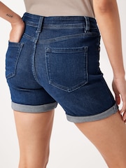 Inky Blue Denim Denim Boy Short - Image 2 of 5