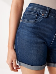 Inky Blue Denim Denim Boy Short - Image 3 of 5
