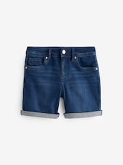 Inky Blue Denim Denim Boy Short - Image 4 of 5