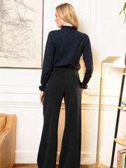 HotSquash Wide Leg Black Trousers - Image 2 of 4