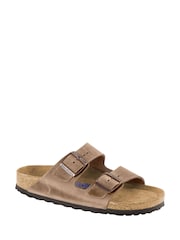 Коричневый - Кожаные сандалии Birkenstock Arizona - Image 3 of 7