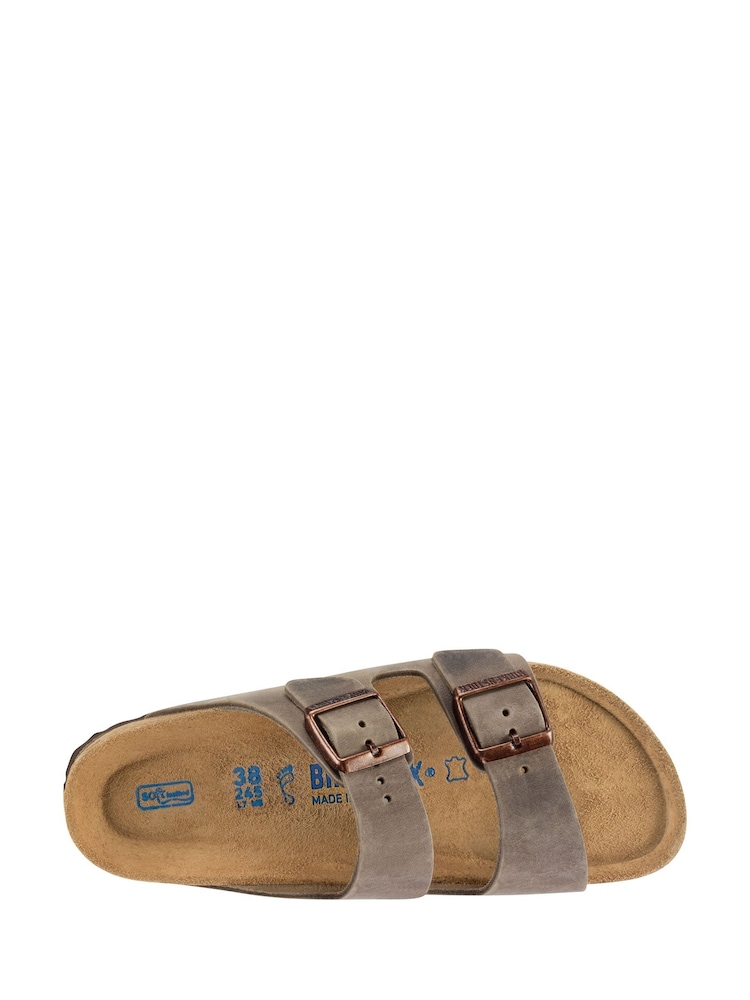 Коричневый - Кожаные сандалии Birkenstock Arizona - Image 7 of 7