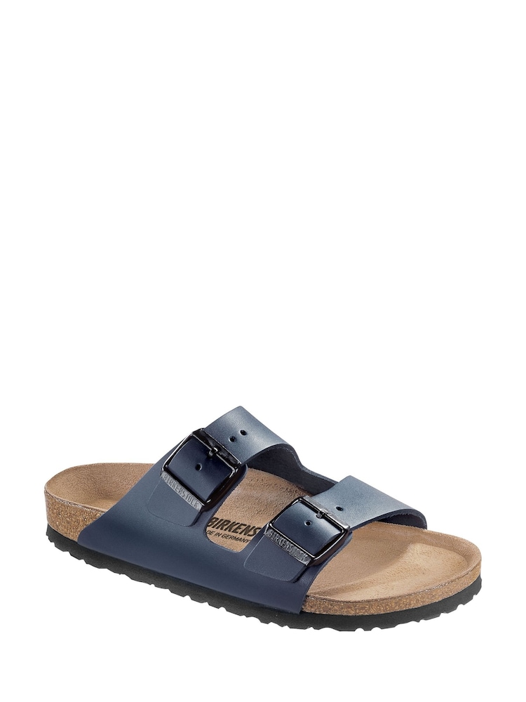 Birkenstock Turquoise Blue Arizona Leather Sandals - Image 1 of 2