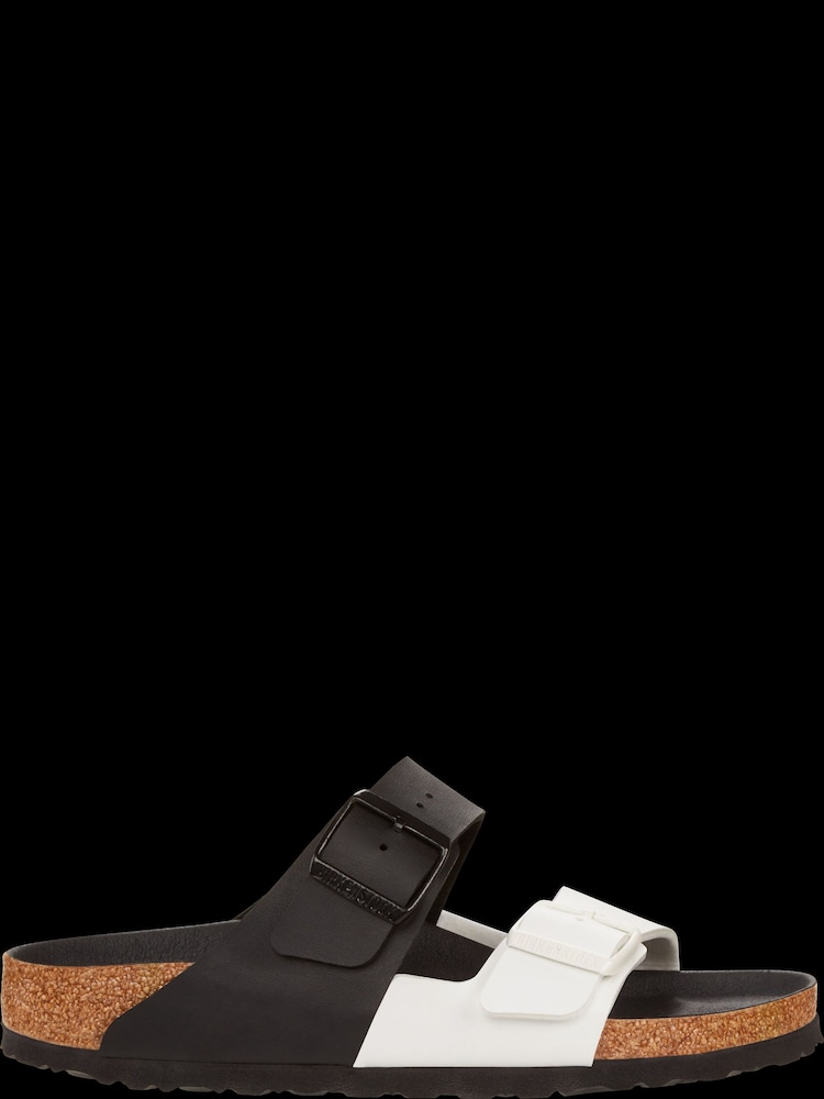 Birkenstock Black Arizona Split Birko Flor Sandals - Image 2 of 3