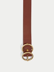 Jigsaw Brown Leather Carlos Belt - Image 2 of 3