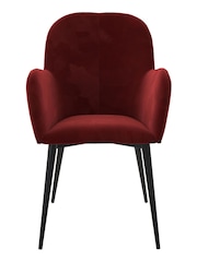 Dorel Home Red Fitz Accent Chair - Image 2 of 3