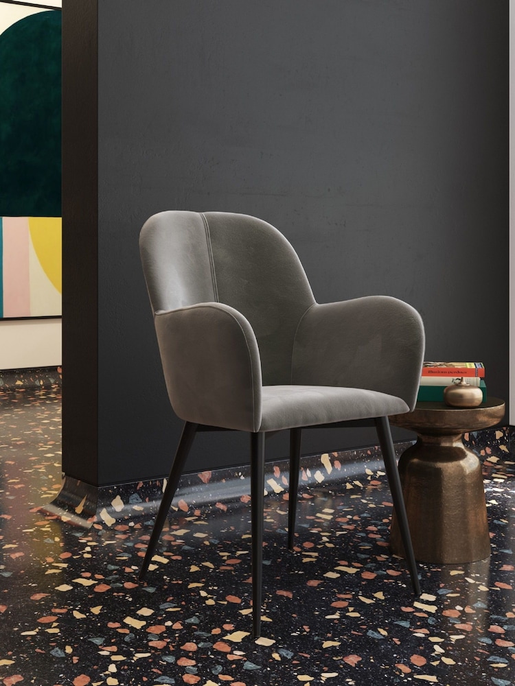 Dorel Home Grey Fitz Accent Chair - Image 1 of 3
