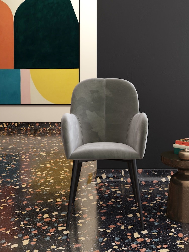 Dorel Home Grey Fitz Accent Chair - Image 2 of 3