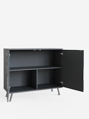Frank Olsen Grey Elevate Smart LED Small Sideboard - Image 5 of 6