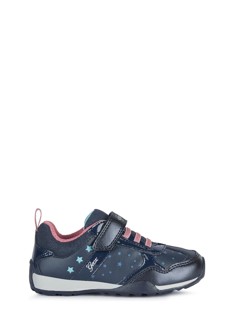 Geox Junior Girls Blue Jocker Plus Trainers - Image 1 of 6