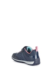 Geox Junior Girls Blue Jocker Plus Trainers - Image 3 of 6