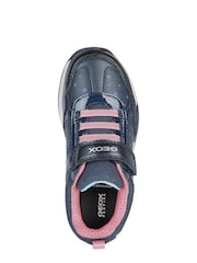 Geox Junior Girls Blue Jocker Plus Trainers - Image 5 of 6