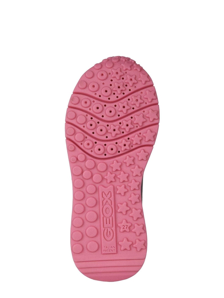 Geox Junior Girls Fastics Black Trainers - Image 6 of 6