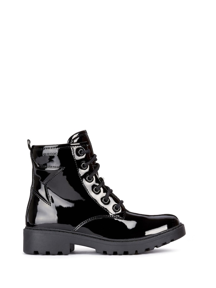 Geox Junior Girls Casey Black Boots - Image 1 of 7