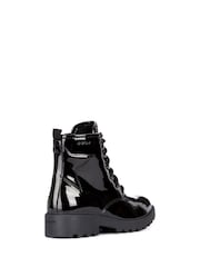 Geox Junior Girls Casey Black Boots - Image 3 of 7