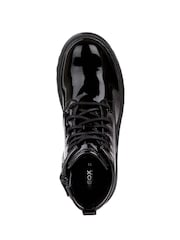 Geox Junior Girls Casey Black Boots - Image 6 of 7