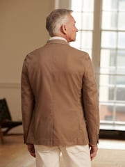 Stone Slim Cotton Stretch Blazer - Image 3 of 10