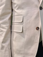 Knochen - Slim Fit - Stretch-Blazer aus Baumwolle - Bild 5 von 12