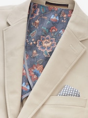 Knochen - Slim Fit - Stretch-Blazer aus Baumwolle - Bild 8 von 12