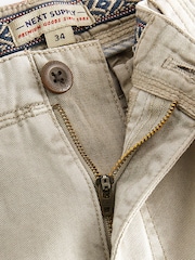 Bone Washed Cotton Cargo Shorts - Image 7 of 7