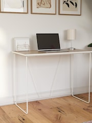 Dorel Home Natural Europe Dante Desk - Image 1 of 4