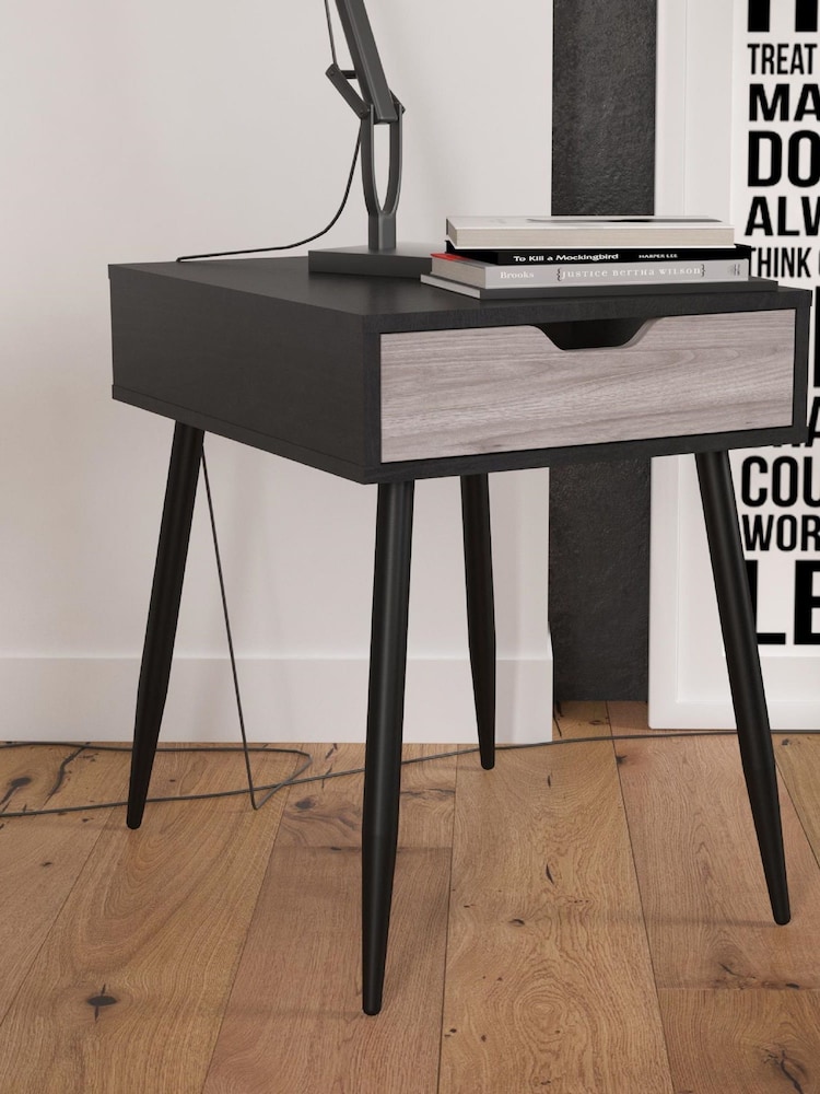 Dorel Home Black Europe Copley End Table - Image 1 of 4