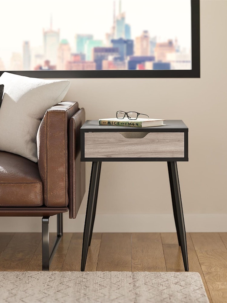 Dorel Home Black Europe Copley End Table - Image 2 of 4