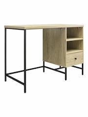 Dorel Home Linseed Oak Europe Tamlin Desk - Image 1 of 4