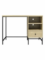 Dorel Home Linseed Oak Europe Tamlin Desk - Image 2 of 4