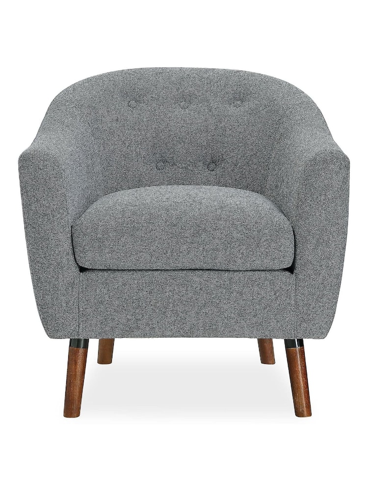 Dorel Home Grey Europe Brie Accent Chair - Image 4 of 4