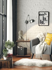 Dorel Home Grey Europe Kayden Chenille Accent Chair - Image 2 of 4