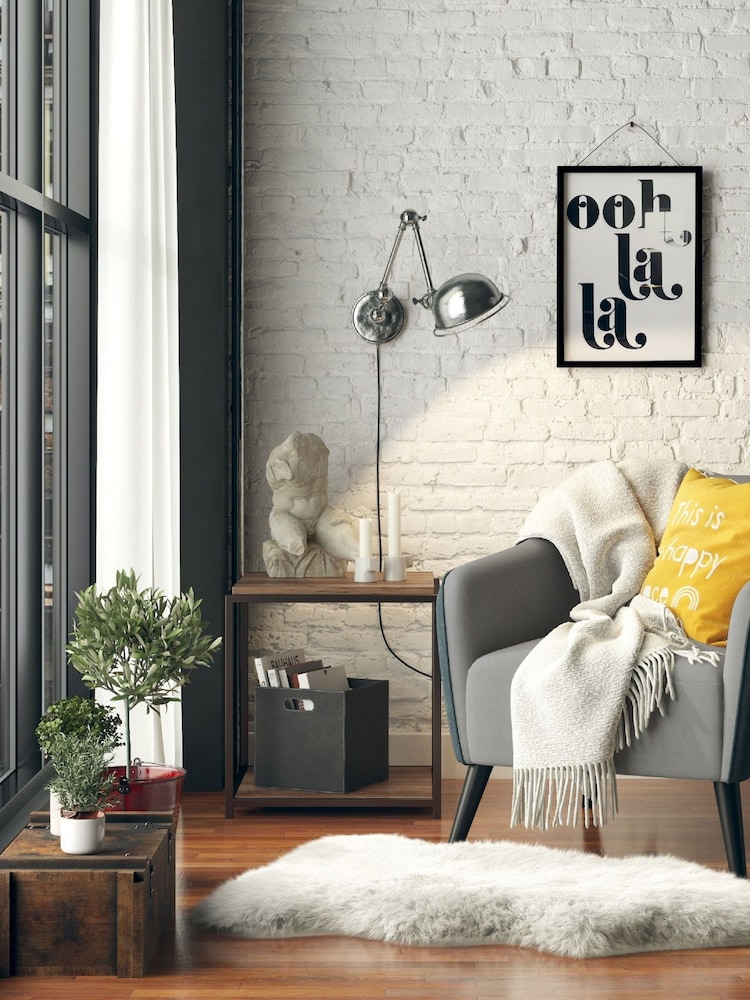 Dorel Home Grey Europe Kayden Chenille Accent Chair - Image 2 of 4