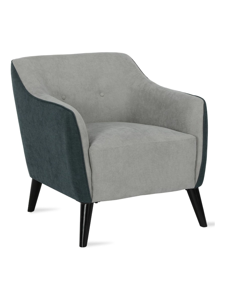 Dorel Home Grey Europe Kayden Chenille Accent Chair - Image 4 of 4