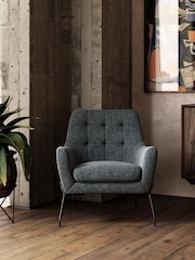 Dorel Home Grey Europe Brayden Accent Upholstered Chair - Image 1 of 4
