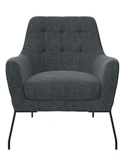 Dorel Home Grey Europe Brayden Accent Upholstered Chair - Image 2 of 4