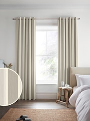 Laura Ashley Dove Grey Awning Stripe Made To Measure Curtains - Image 2 of 9