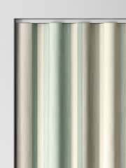 Laura Ashley Smoke Green Awning Stripe Made To Measure Curtains - Image 5 of 7