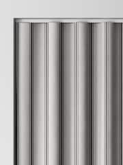 Laura Ashley Moonbeam Grey Burnsall Stripe Made To Measure Curtains - Image 5 of 9