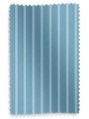 Laura Ashley Seaspray Blue Burnsall Stripe Made To Measure Curtains - Image 9 of 9