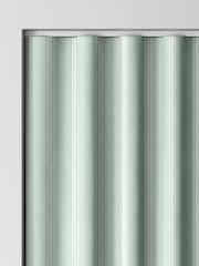 Laura Ashley Smoke Green Burnsall Stripe Made To Measure Curtains - Image 8 of 9
