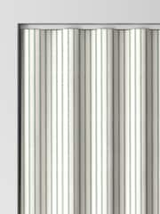 Laura Ashley Smoke Green Candy Stripe Made To Measure Curtains - Image 5 of 7