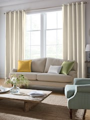 Laura Ashley Dijon Yellow Candy Stripe Made To Measure Curtains - Image 2 of 9