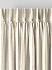 Laura Ashley Dijon Yellow Candy Stripe Made To Measure Curtains - Image 5 of 9