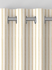 Laura Ashley Dijon Yellow Candy Stripe Made To Measure Curtains - Image 7 of 9