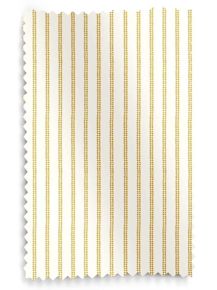 Laura Ashley Dijon Yellow Candy Stripe Made To Measure Curtains - Image 9 of 9