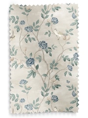 Laura Ashley Seaspray Blue Eglantine Made To Measure Curtains - Image 6 of 6